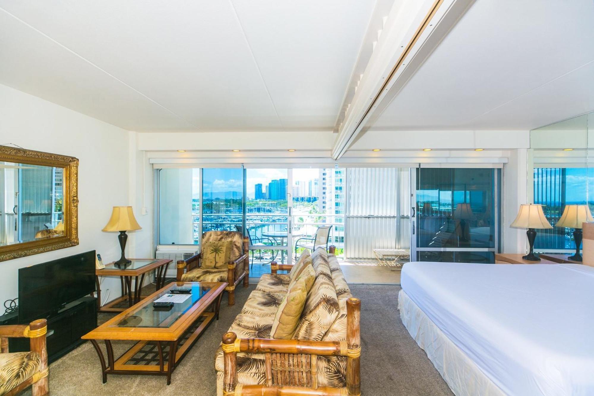 Ilikai Tower One Bedroom Harbor View Honolulu Chambre photo